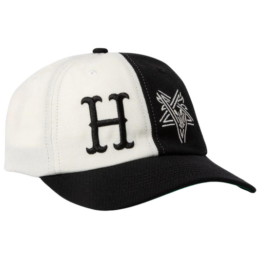 HUF x Thrasher Split Snapback - Black