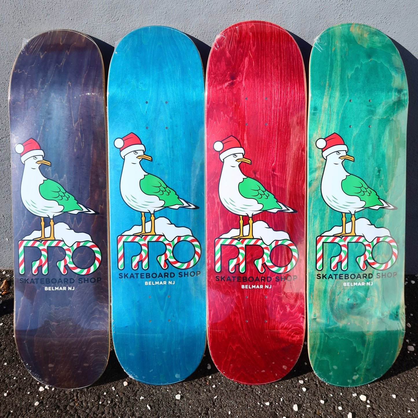 Pro Skateboard Shop Christmas 2025 Skateboard Deck - Assorted Stains