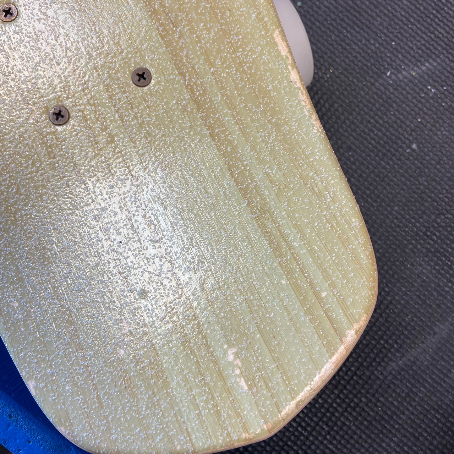 *BLEMISHED* 32" Globe Brand Big Blazer Bamboo / Olive Complete Skateboard Cruiser (3)