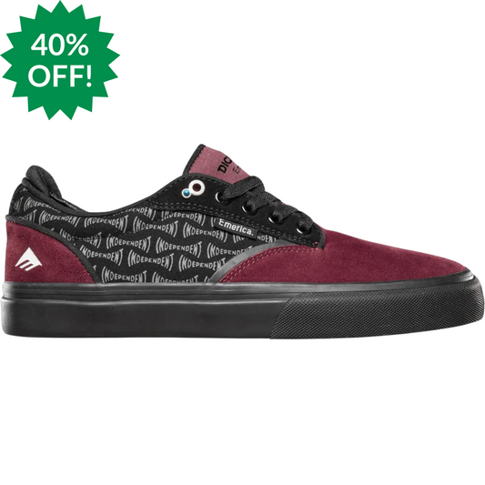 Emerica x Independent Dickson Shoe - Red / Black