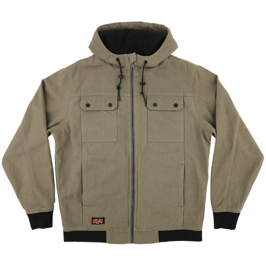 Independent Trucks Built To Grind Work Long Sleeve Jacket - Moss