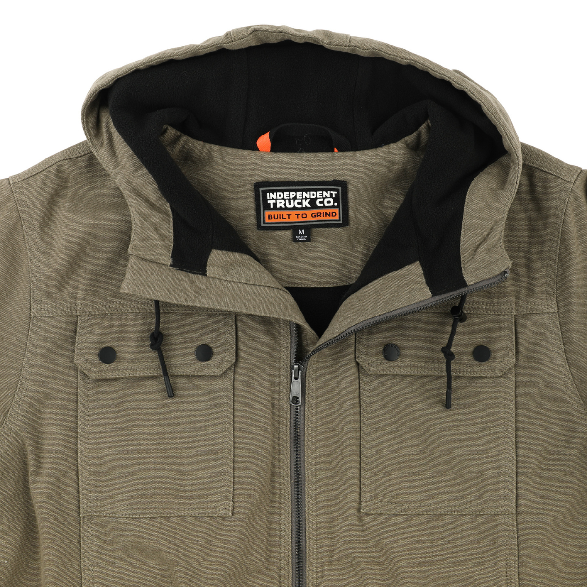 Independent Trucks Built To Grind Work Long Sleeve Jacket - Moss