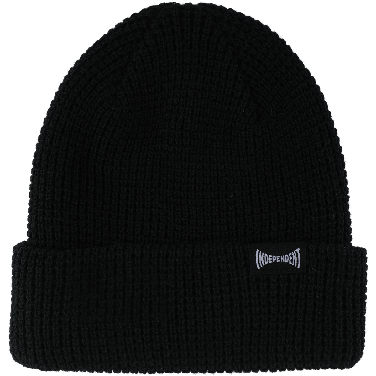 Independent Trucks Built to Grind Waffle Beanie Waffle Hat - Black