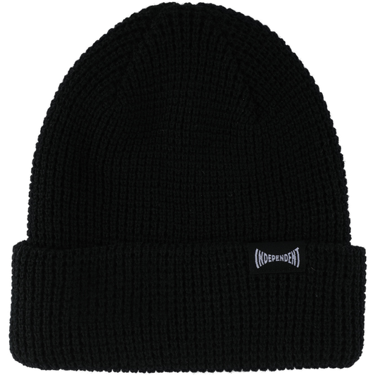 Independent Trucks Built to Grind Waffle Beanie Waffle Hat - Black