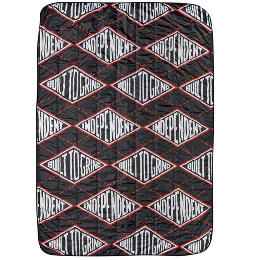 Independent Trucks Built To Grind Pivot Quilted Blanket - Black / Red / White