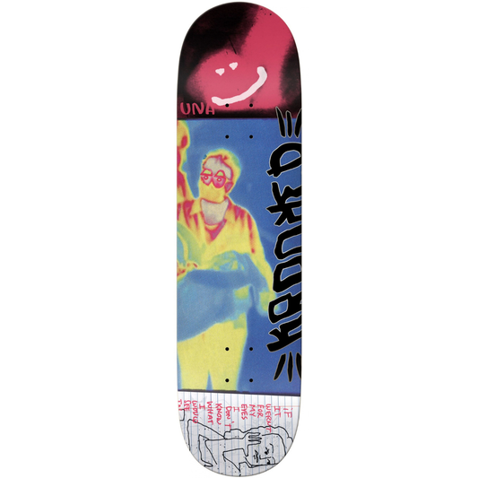 8.28" Krooked Una Farrar Infrared Skateboard Deck