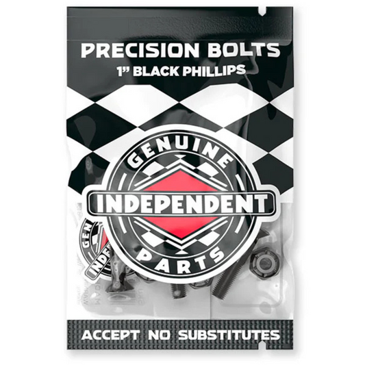 Independent Trucks Genuine Parts Hardware 1" Phillips Black