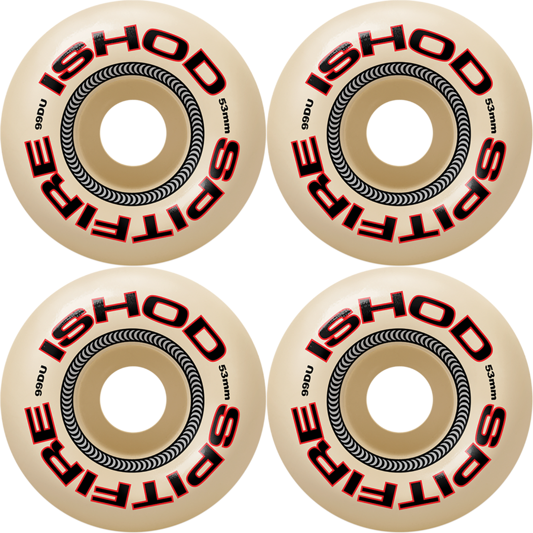 53mm Spitfire F4 Formula Four Ishod Wair Lock In Classic Wheels 99a