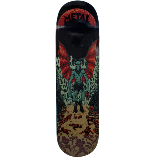 8.6" Metal Skateboards Jersey Devil Skateboard Deck