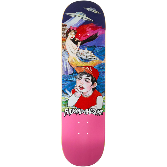 8.25" Fucking Awesome Aidan Mackey Kamakura Skateboard Deck - Shape 1