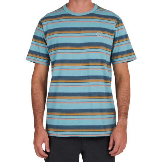 Salty Crew Vacay Knit Shirt - Dark Aqua Heathered