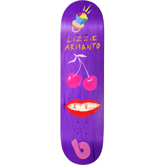 8.25" Birdhouse Lizzie Armanto Dani Purple Skateboard Deck