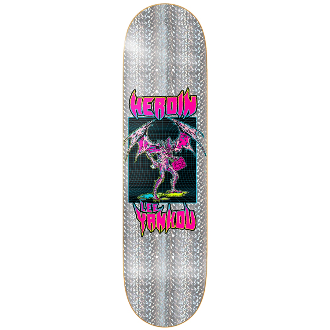 8.25" Heroin Skateboards Lee Yankou Hellscape Deck