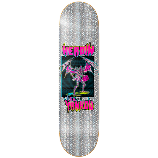 8.25" Heroin Skateboards Lee Yankou Hellscape Deck