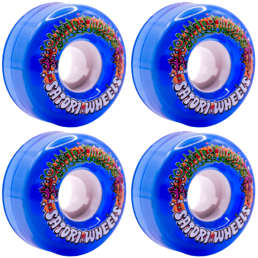 54mm Satori Wheels Lil Nugz 78a Blue