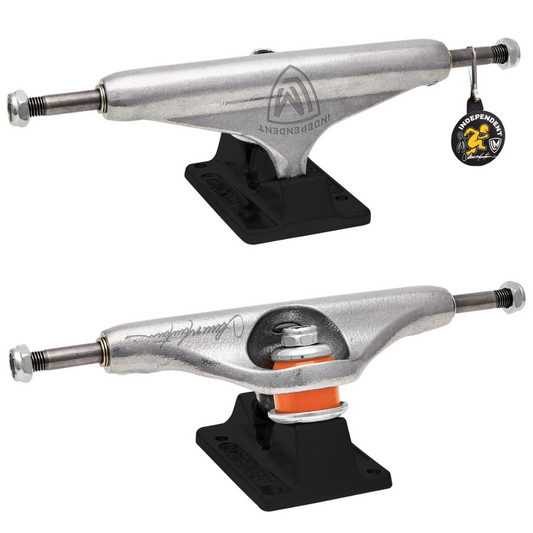 159 Stage 11 Hollow Lance Mountain Ransom Silver Ano / Black Standard Independent Trucks