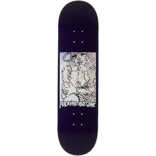 8.38" Fucking Awesome Louie Lopez Mural Twin Tail Skateboard Deck