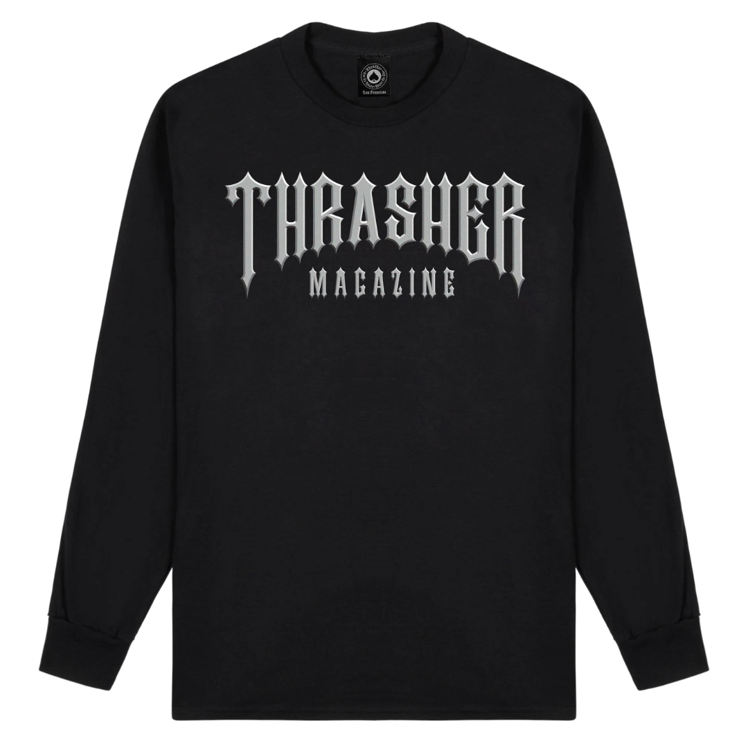 Thrasher Magazine Low Low Longsleeve T-Shirt - Black