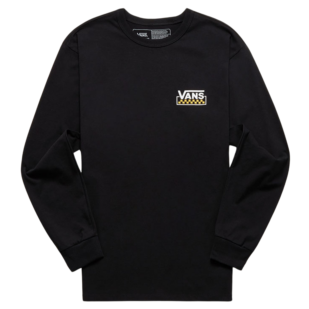 Vans Off The Wall Sidest Long Sleeve Shirt - Black