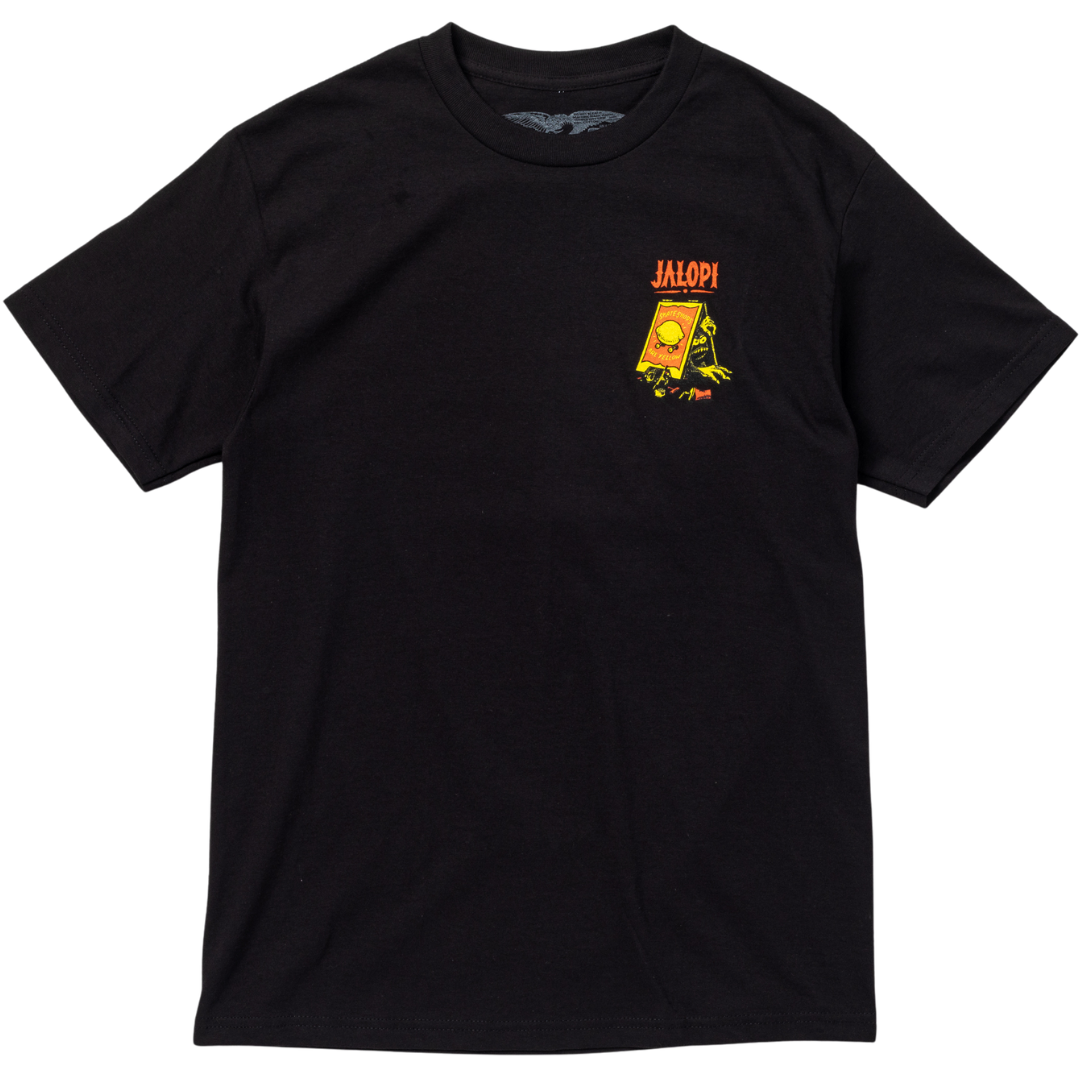 Skate Shop Day 2026 Anti-Hero Jalopi The Shop Lurker T-Shirt - Black