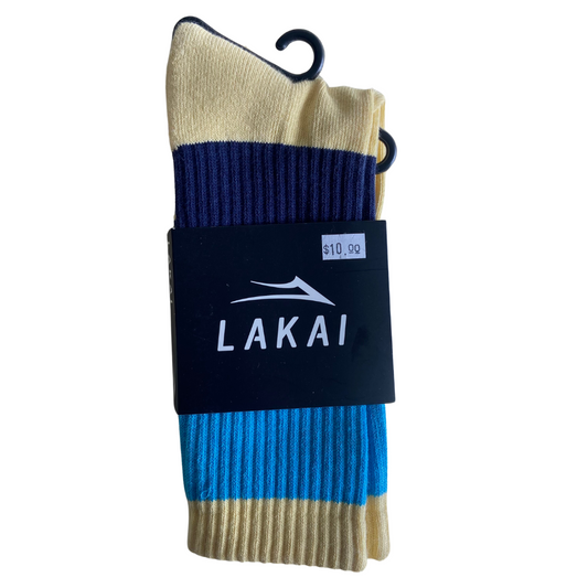 Lakai Socks - Yellow Stripes