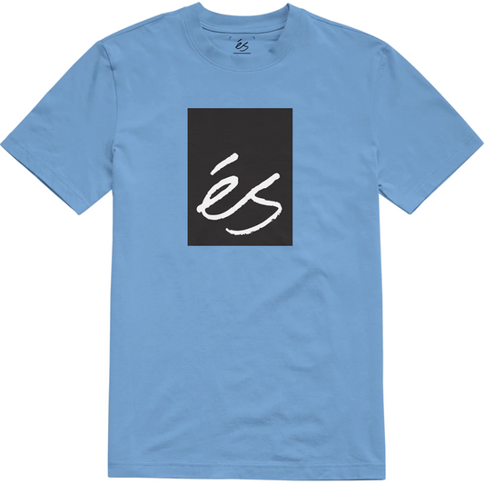 eS Skateboarding Main Black T-Shirt - Blue