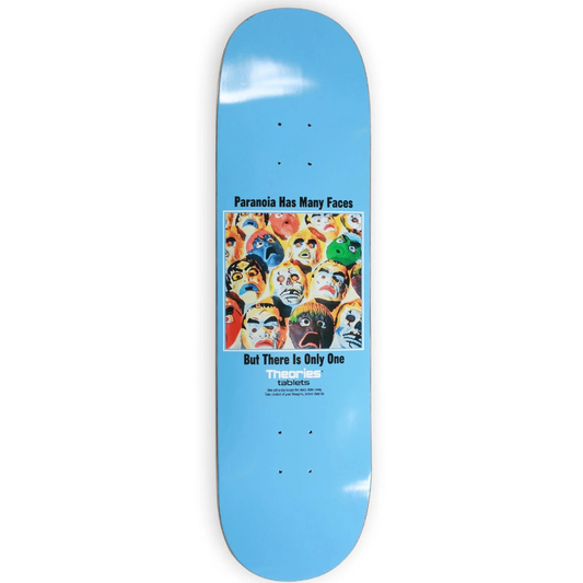 8.25" Theories Paranoia Skateboard Deck