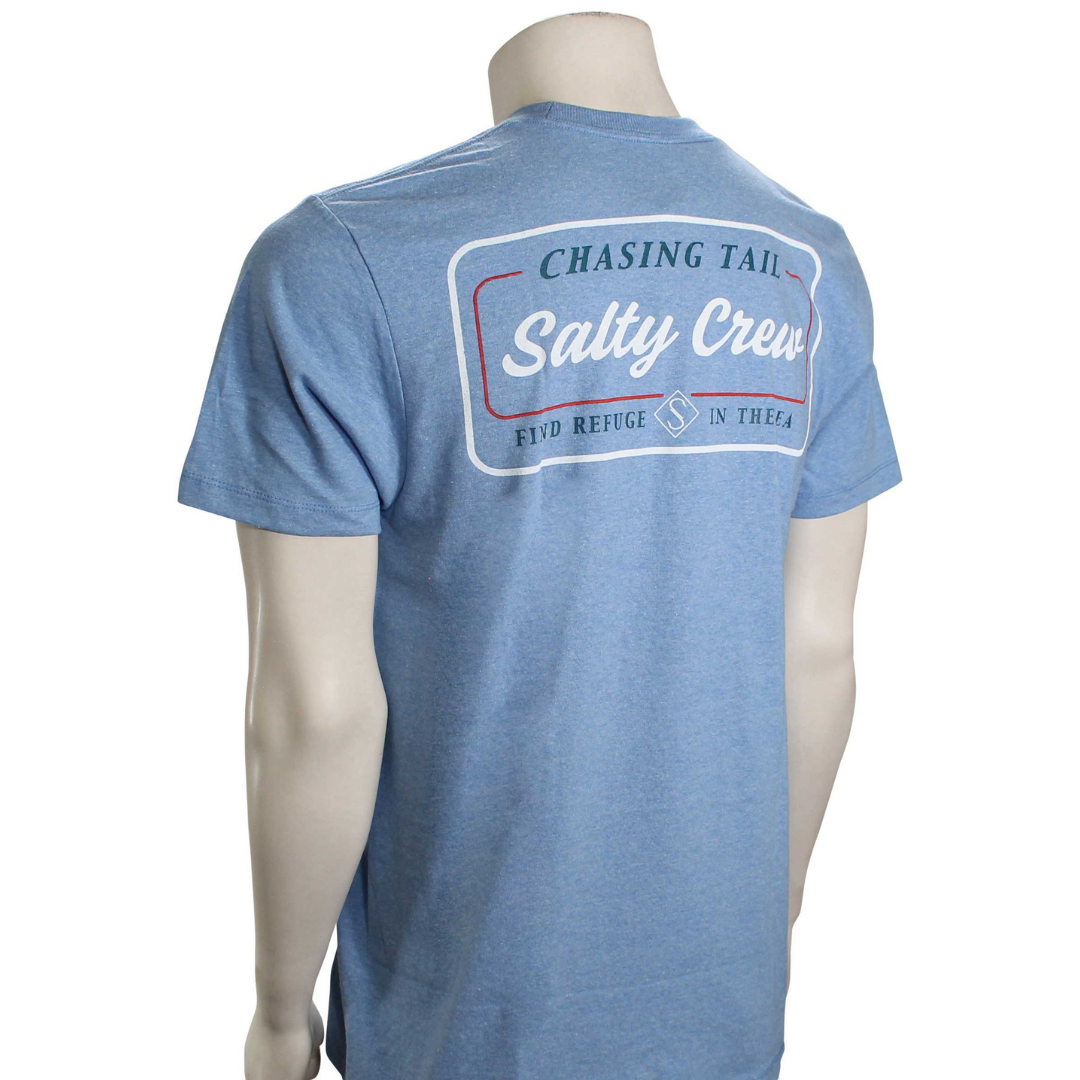Salty Crew Marina Standard T-Shirt - Light Blue Heather