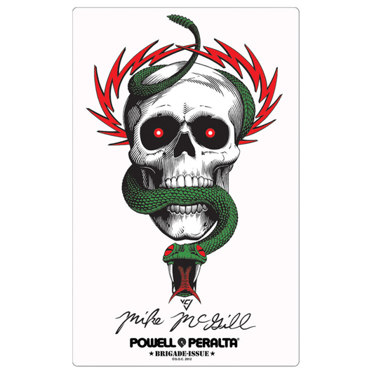 Bones Brigade® McGill Skull & Snake Sticker