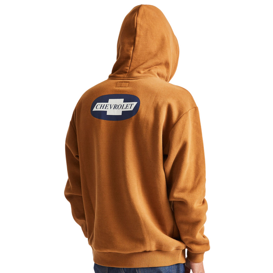 Brixton Michigan Hoodie - Silverado Copper