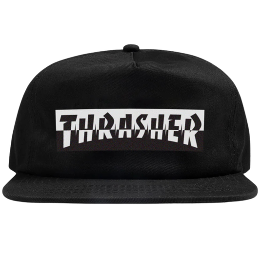 Thrasher Magazine Mixtape Snapback Hat - Black