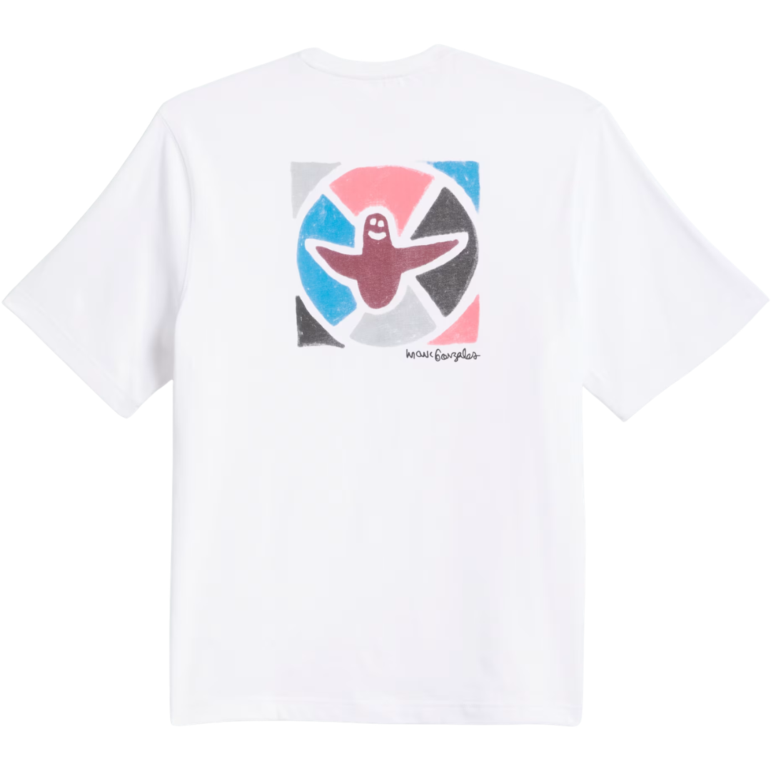 Adidas Skateboarding x Mark Gonzales Modernist T-Shirt - White