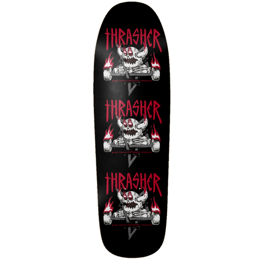 9.5" Toy Machine x Thrasher Magazine Monster-Gram Shaped Deck