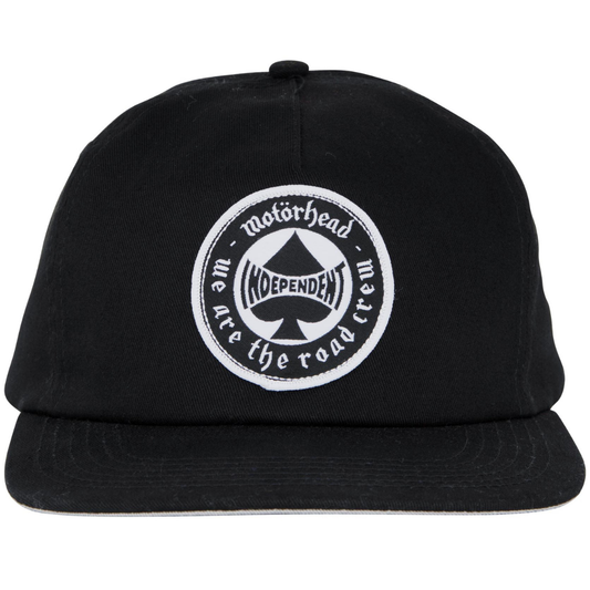 Independent Trucks x Motörhead Spade Snapback Hat - Black