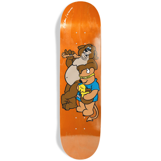 8.5" Heritage World Industries Rodney Mullen Bear Popsicle Skateboard Deck