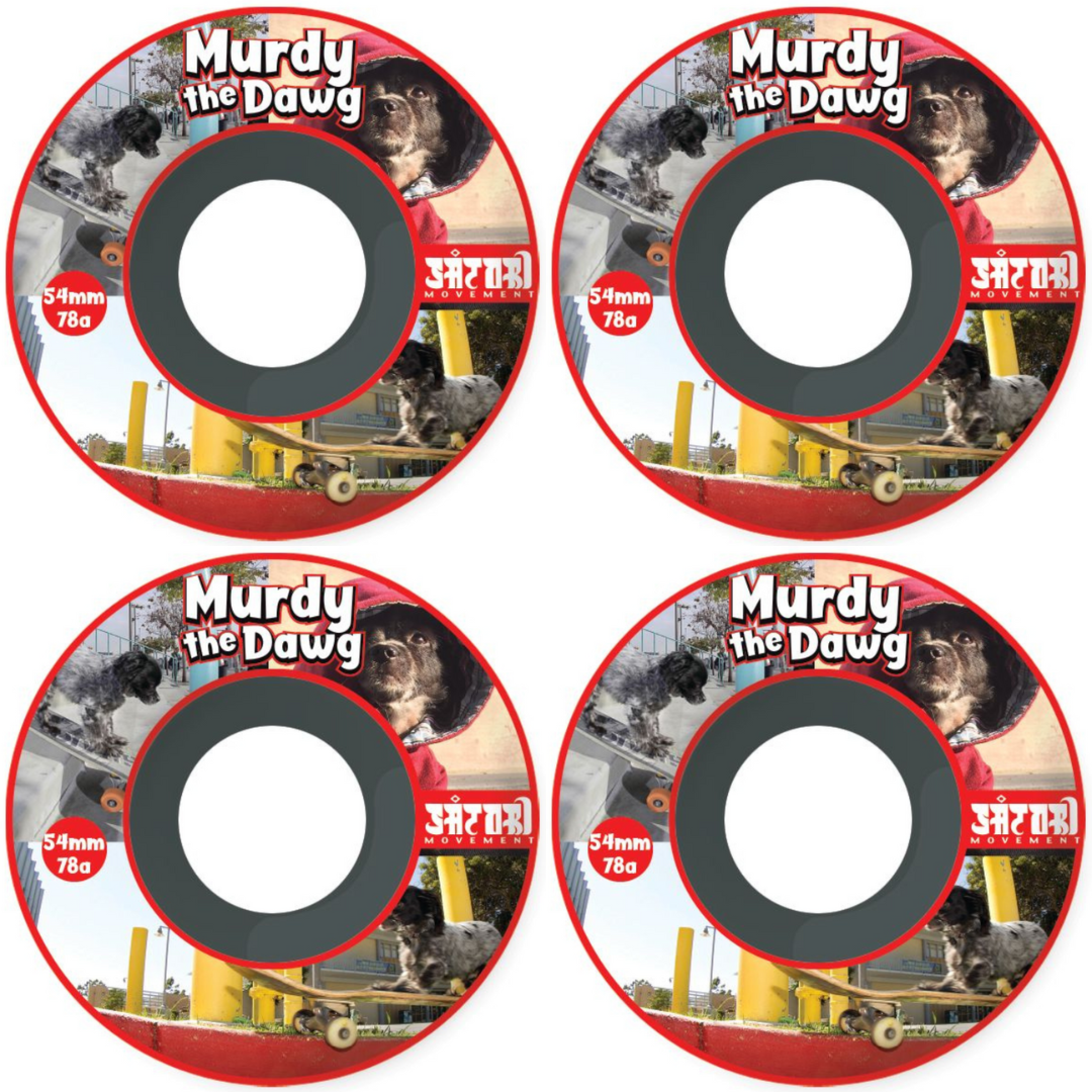 54mm Satori Wheels Murdy Cruiser 78a