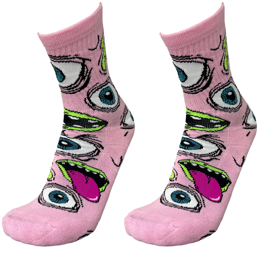 Heroin Skateboards Mutant Socks - Pink