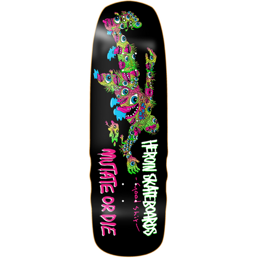 9.75" Heroin Skateboards Good Shit Mutated Skateboard Deck