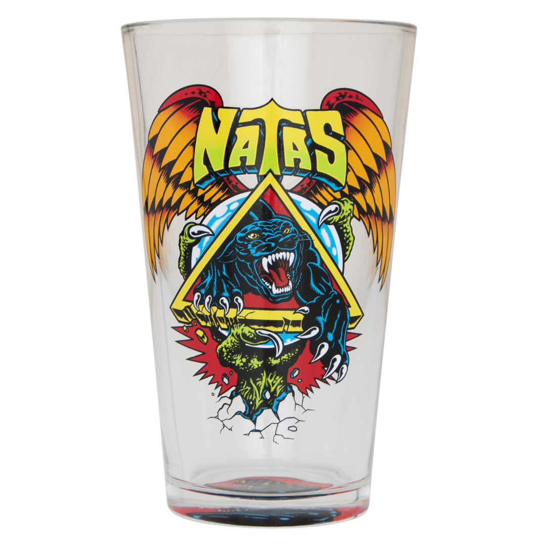 Santa Cruz Natas Panther 16oz Pint Glass