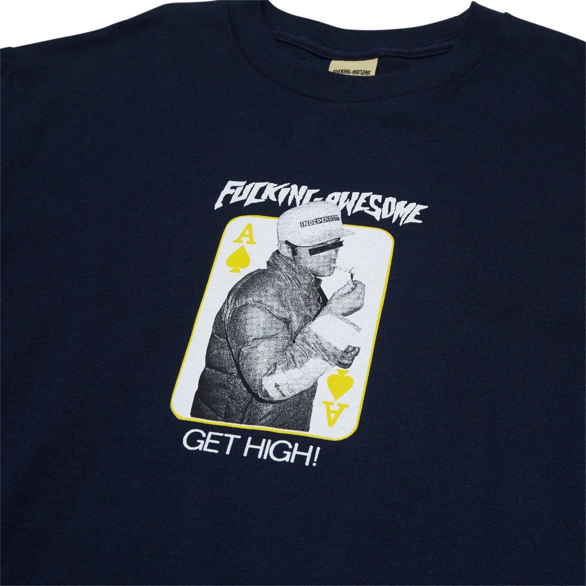 Fucking Awesome x Independent Trucks Get High T-Shirt - Navy