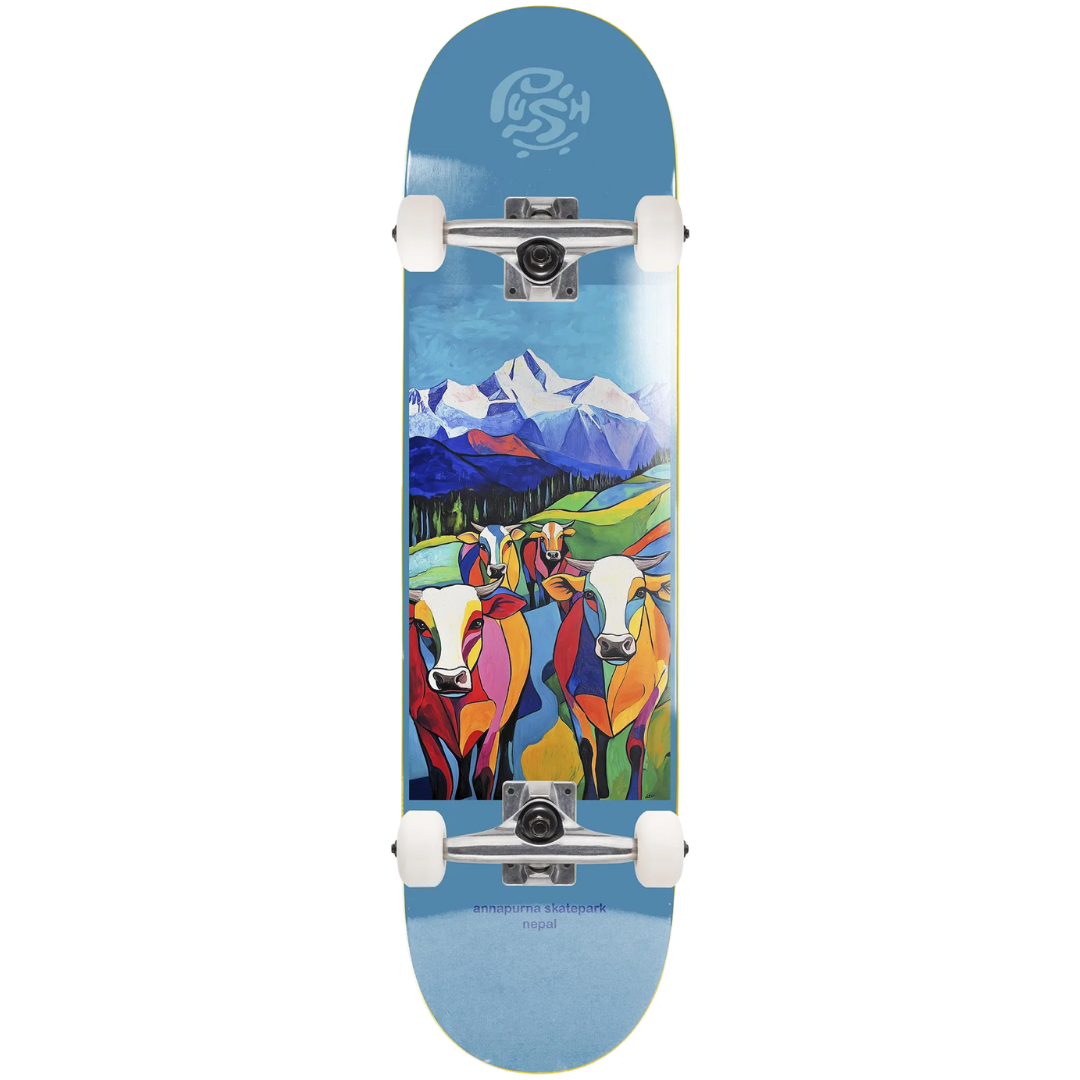 7.75" Push Skateboarding Nepal MLSL Complete Skateboard