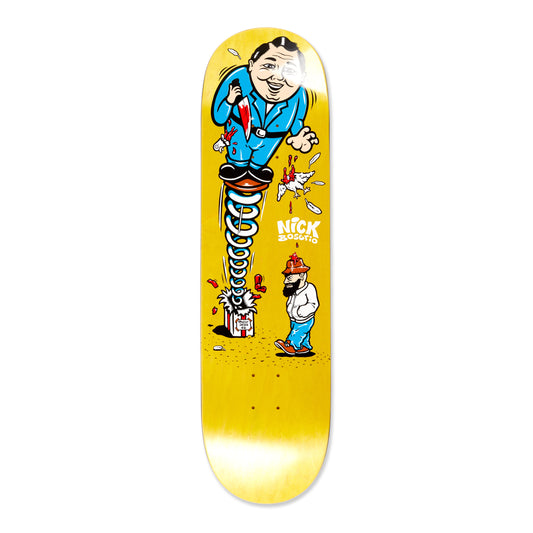 8.625" Polar Skateboards Nick Boserio Surprise Skateboard Deck