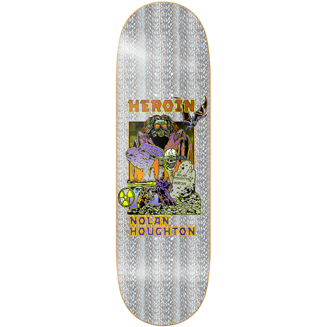 9.5" Heroin Skateboards Nolan Houghton Hellscape Deck