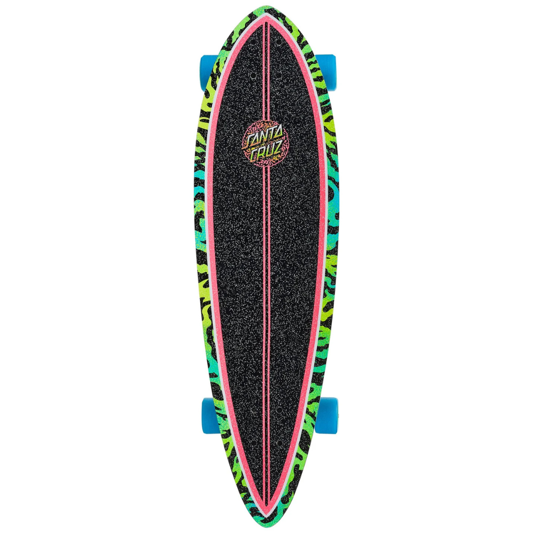 33" Santa Cruz Obscure Dot Pintail Longboard Complete