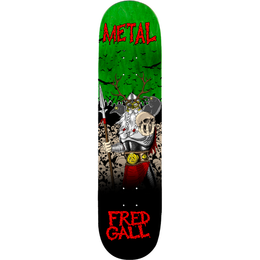 8.25" Metal Skateboards Fred Gall Odin Skateboard Deck