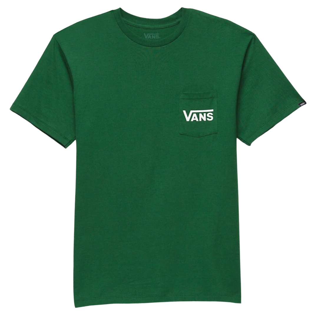 Vans Classic Off The Wall Pocket T-Shirt - Green