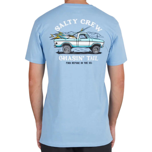 Salty Crew Off Road Premium T-Shirt - Marine Blue