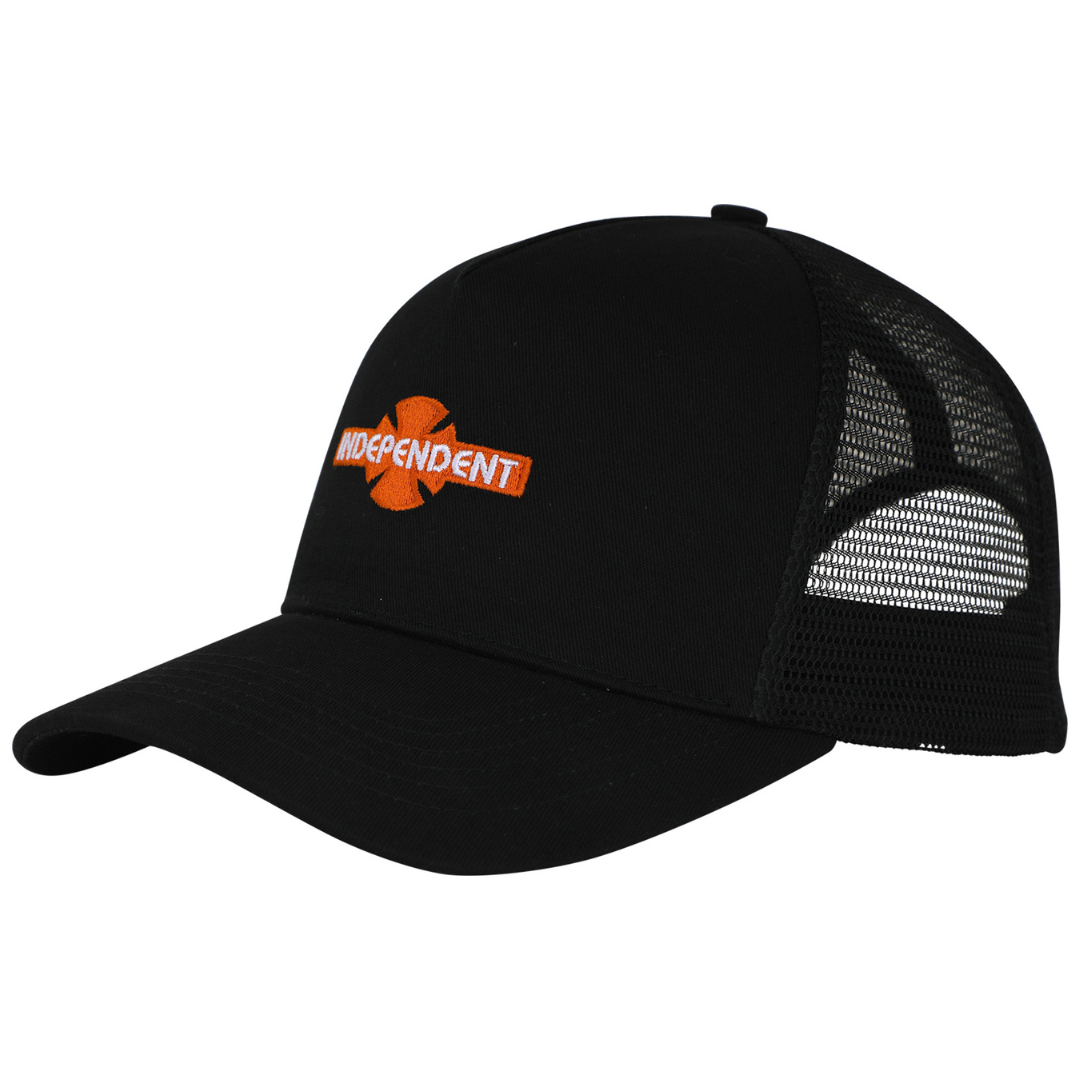 Independent Trucks OGBC Legacy Snapback Mesh Trucker Hat - Black / Orange