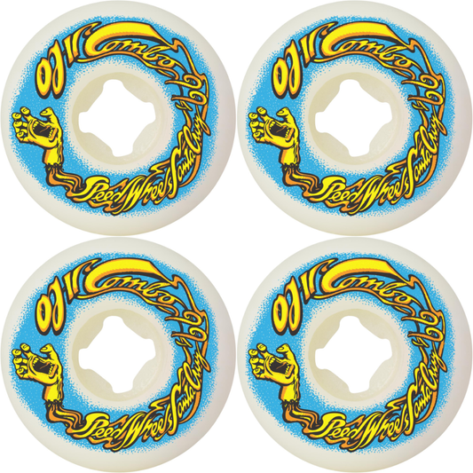 60mm OJ Wheels OJ II Original White Combo 99a Skateboard Wheels