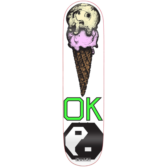 8.625” Quasi Okay Skateboard Deck